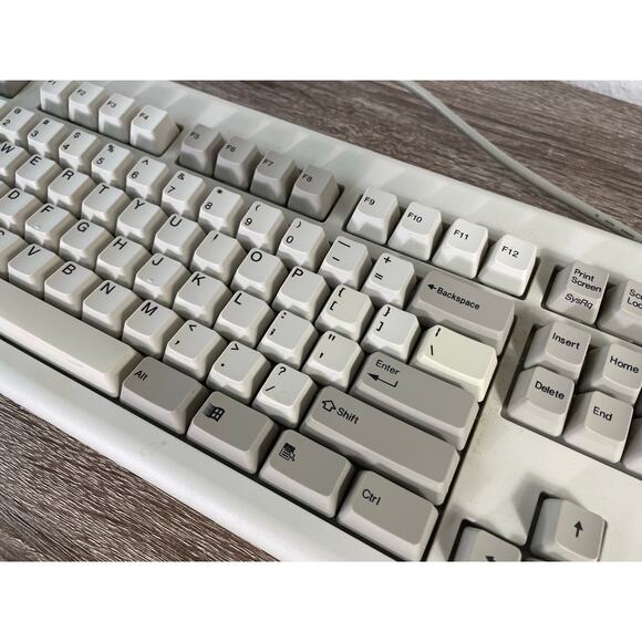 Vintage Digital KB-5923 Mechanical Keyboard‎ PS/2 PCL1A-DA Tested 5V 200mA - Picture 5 of 12